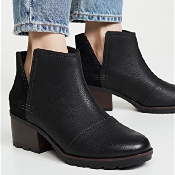 cate cut out bootie
